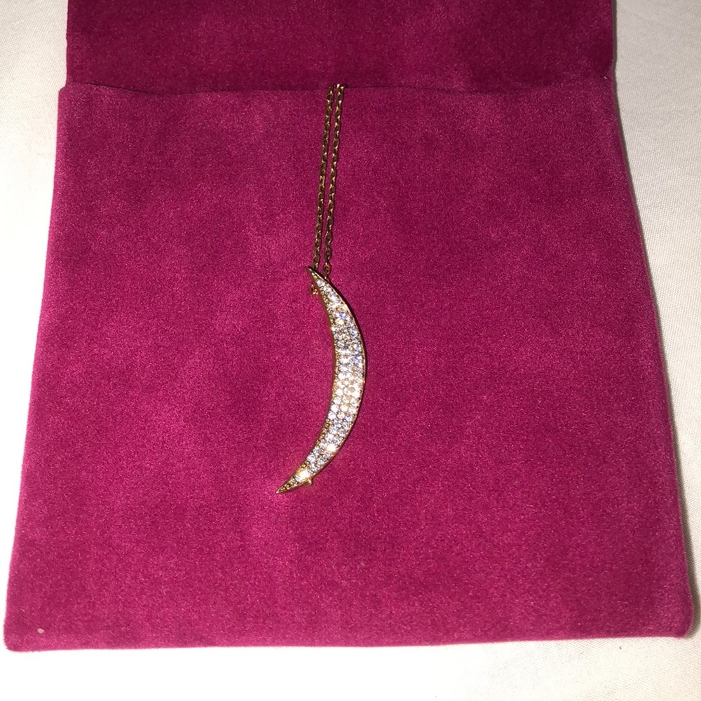Gold Moon Necklace